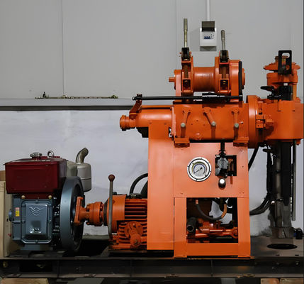 GK 200 High Precision Core Sampling Geological Drilling Rig Mesin