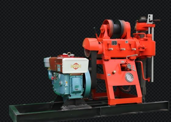 XY-1 Eksplorasi Core Rig, 100 Meter Teknik Geologi Mesin Pengeboran Rig