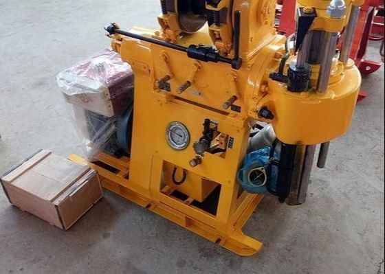 Xy-1a 120-150 Meter Mesin Pengeboran Geologi Disesuaikan Untuk Eksplorasi Daerah Berbatu