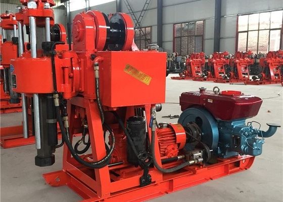 180m-200m Mesin Pengeboran Geologi Rig Untuk Mengeksploitasi Pengeboran Teknikal