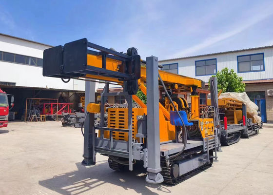 ST-350 100-350m Diesel Powered Core Drilling Rig Machine Dengan Tongkat Pengeboran 50mm/60mm