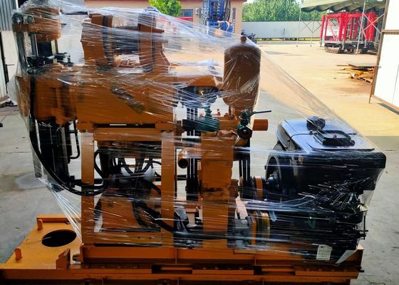 Untuk Teknik 22 HP Mesin Diesel GK 200 Inti Sampel Testing Soil Mesin Pengeboran