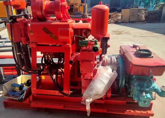 kedalaman 200m tanah uji mesin pengeboran untuk core pengeboran lubang dengan 22 HP mesin diesel