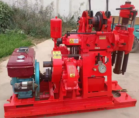 120 Meter kedalaman Kapasitas Inti Bor Rig Mudah Operasi Untuk Teknik Sipil