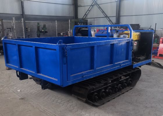 Professional Self Loading Tracked Dumper Crawler Transporter Konsumsi Bahan Bakar Rendah
