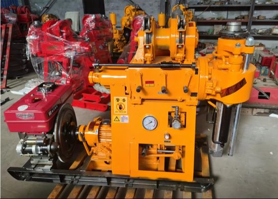 Mesin Pengeboran Uji Tanah Baja Dengan Diameter Lubang Pengeboran 200mm GK 200 Mesin Pengeboran Rig