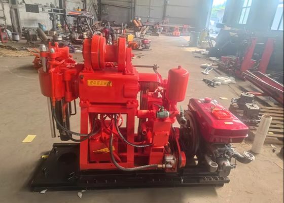 15KN Kapasitas Angkat Mesin Pengeboran Bor GK 200 Hidraulik Portable Mudah Operasi