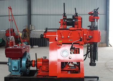 GK200 Core Drill Rig / Mining Core Drilling Equipment Warna Disesuaikan