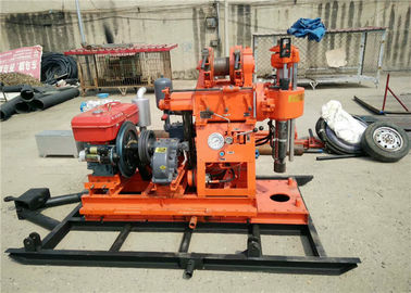 Rig Pengeboran Air Sumur Kecil / XY-1A Portable Rock Drilling Machines