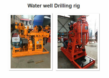 Rig Pengeboran Tanah Profesional, GK200 Mobile Borehole Drilling Machine