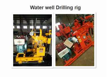 Rig Pengeboran Air Portabel yang Baik GK200 Tipe Daya Listrik Untuk Eksplorasi Geologi