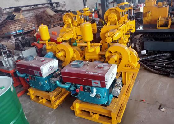 Kecepatan tinggi GK200 Core Drill Rig 200 kedalaman pengeboran