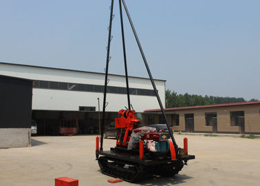 GK-200 Geological Drilling Rig, Crawler Type Hydraulic Water Well Drilling Rig