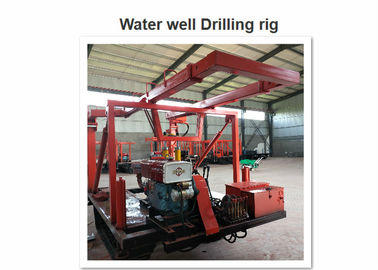 Crawler Mounted Drill Rig Kecepatan Tinggi Ukuran Kecil Untuk Eksplorasi Bangunan