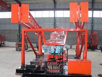 XY-1 Rig Pengeboran Sumur Air Portabel 100 Meter / Rig Pengeboran Terpasang Perayap