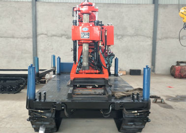 Crawler Mounted Air Sumur Drilling Rig, XY-200 Portable Borehole Drilling Machine