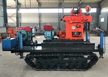 Crawler Mounted Teknik Drilling Rig Warna Disesuaikan Struktur XY-1B Compact