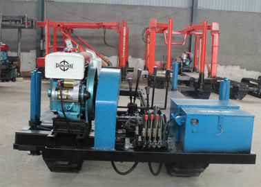 Crawler chassis hidraulik pengeboran rig kendaraan transportasi platform crawler