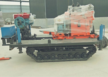 Populer Geological Drilling Rig Machine, GK-200 Crawler Mounted Drill Rig