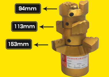Tungsten Carbide Water Well Bits Ukuran Disesuaikan Untuk Pengeboran Sumur Minyak / Gas