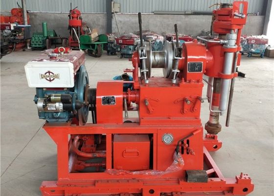 GY 200 Untuk Pertambangan Pengumpulan Sampel Teknik Pengeboran Rig Untuk lapisan Rocky 280 meter