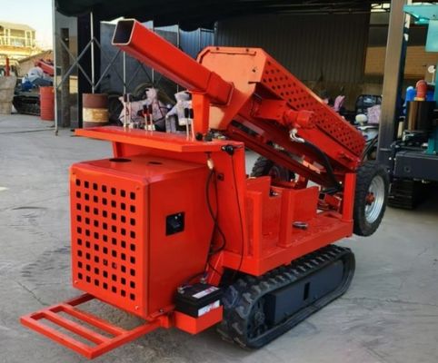 Penuh hidrolik SPT Coring / Exploration Drilling Rig Crawler Berjalan