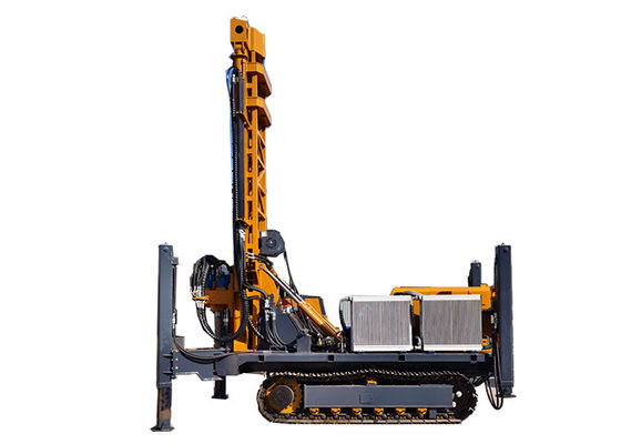 High Torque Hydraulic Motor Rotation Pneumatic Drilling Rig Dengan Pipa Pengeboran 102/114