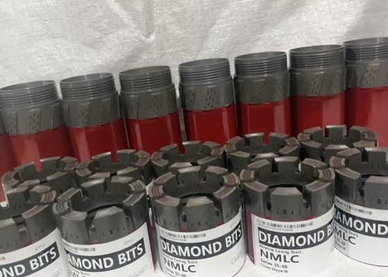 Teknik Eksplorasi Pengeboran Inti Berlian Pengeboran Bit 60mm 75mm