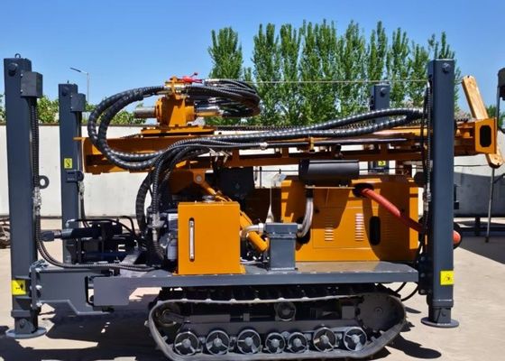 Mesin Diesel Deep Pneumatic Drilling Rig Dengan Pompa Lumpur BW250