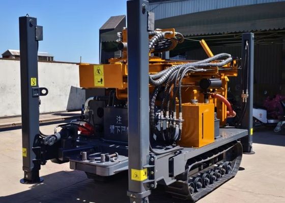 Srong Horsepower Durable Pneumatic Drilling Rig Dengan kedalaman 180 meter