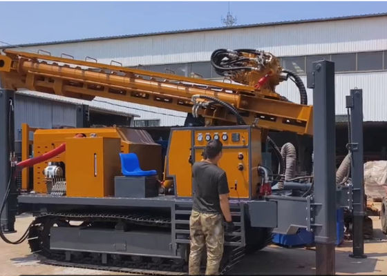 1000 Meter Deep Underground Pneumatic Drilling Rig Untuk Air Well Borhole