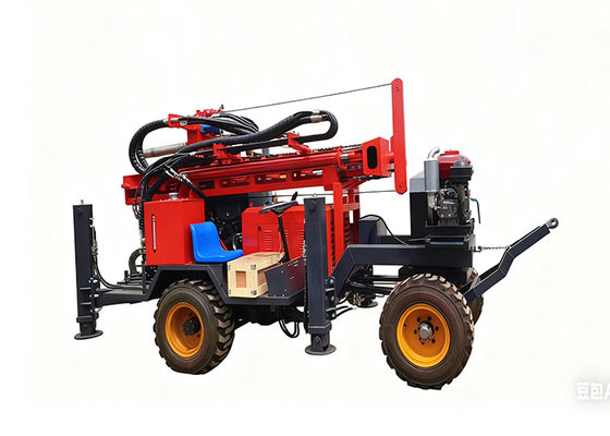 100/200/300M Mesin pengeboran sumur air traktor dipasang ke Afrika