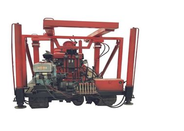ST 300 Trailer Mounted Rig Pengeboran Air Sumur Dengan Bor Lubang 300mm