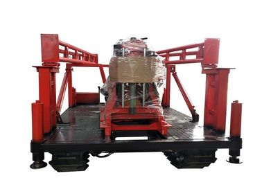 Shitan Mesin Dangkal Air Sumur Pengeboran Rig Trailer Terpasang Standar ISO