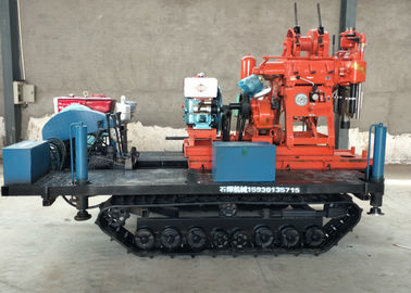 Diesel Hydraulic Core Drilling Rig 300 Diameter Untuk Sumur Air / Geotechnical Drill