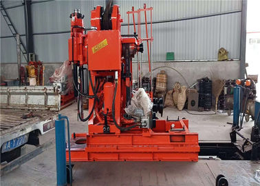 Rig Rig Pemboran Portabel Warna ST200 Merah, Peralatan Pemboran Air Sumur