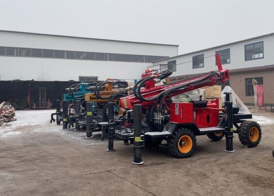 Mesin pengeboran batuan bawah tanah 200 meter kedalaman aplikasi industri