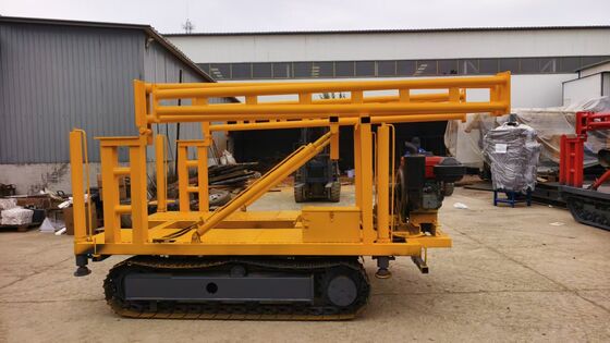 Sasis Roda Rantai Baja Langsung Pabrik Untuk Rig Pengeboran XY-1/XY-1A/GK200