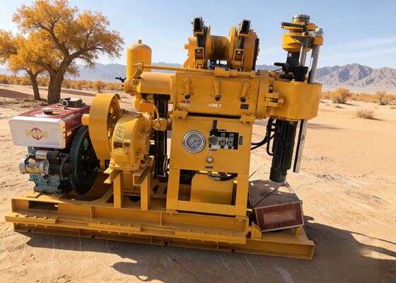 GK200/XY-200 Rig Pengeboran Sumur Air Portabel Mudah Dioperasikan