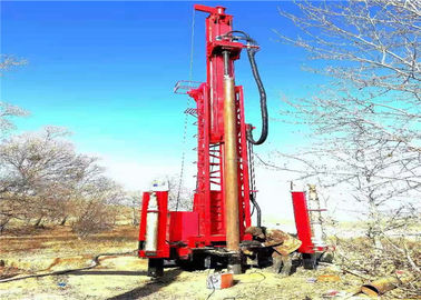 300m Pertambangan Quarry Water Borehole Drilling Machine Portable 30kw Power