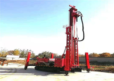 30-50M Hidrolik Crawler Kecil Inti Bor Rig Efisiensi Baik Untuk Menjelajahi Coring