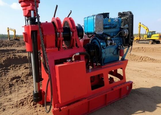 500 Meter Mesin Diesel XY-2B Pengeboran Geologi Rig Diameter Disesuaikan