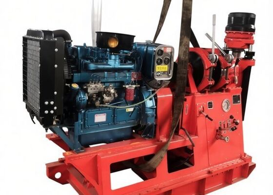 Deep Diamond Core Drill Rig Untuk Penambangan Emas Sampling HQ NQ