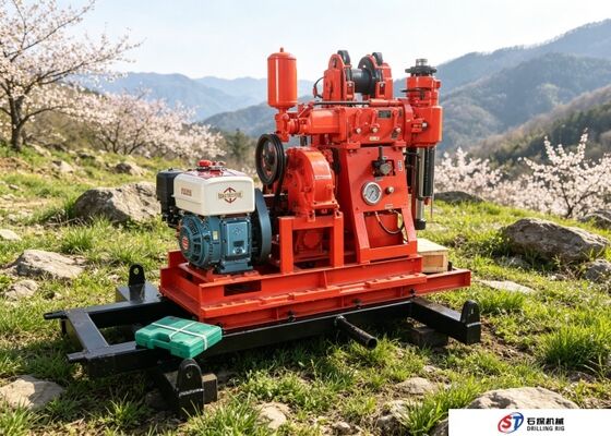 Mesin Pengeboran Lubang Mesin Diesel XY-1A Untuk Eksplorasi