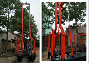 Rig Pengeboran Sumur Air Portabel 200m untuk Pengeboran Sumur Air