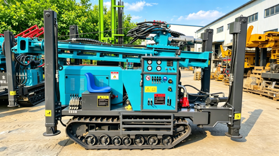 30° Rig Pengeboran Crawler Terestrial Untuk Irigasi Pertanian & Air Minum