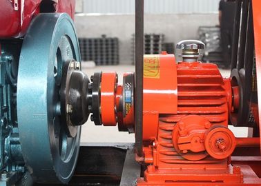 Trailer Mounted Rock Core Drilling Machine, Peralatan Penggalian Sumur Air