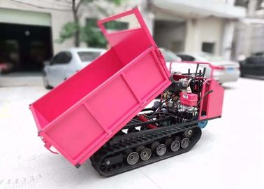 Self Loading Track Mini Dumper, Carriers Track Karet, Kapasitas 2 Ton