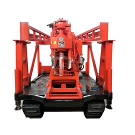Crawler Mounted Water Drilling Equipment Kedalaman 200 Meter Standar ISO9001