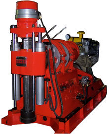 Peralatan Bor Pengeboran Borehole Core / Soil Untuk 400 Meter